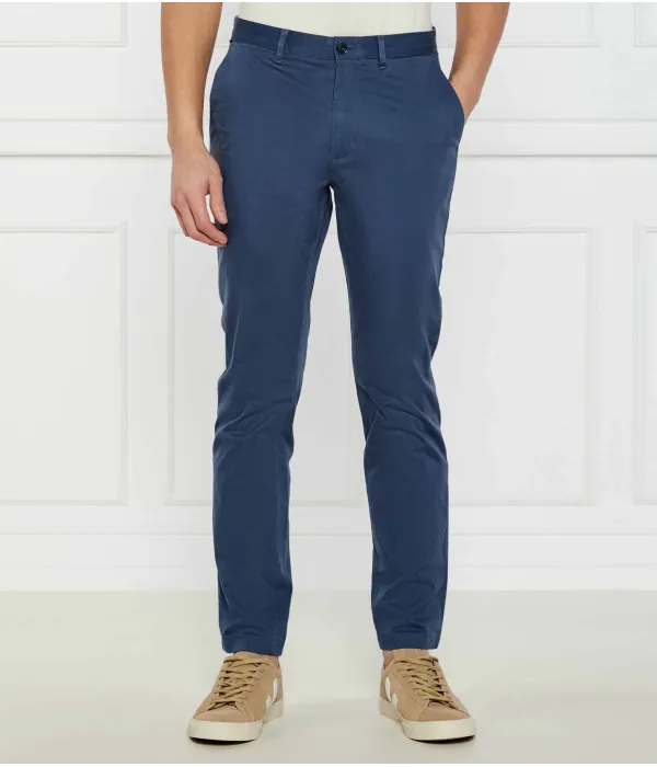Брюки чинос Denton Regular fit Tommy Hilfiger, синий — фото 3