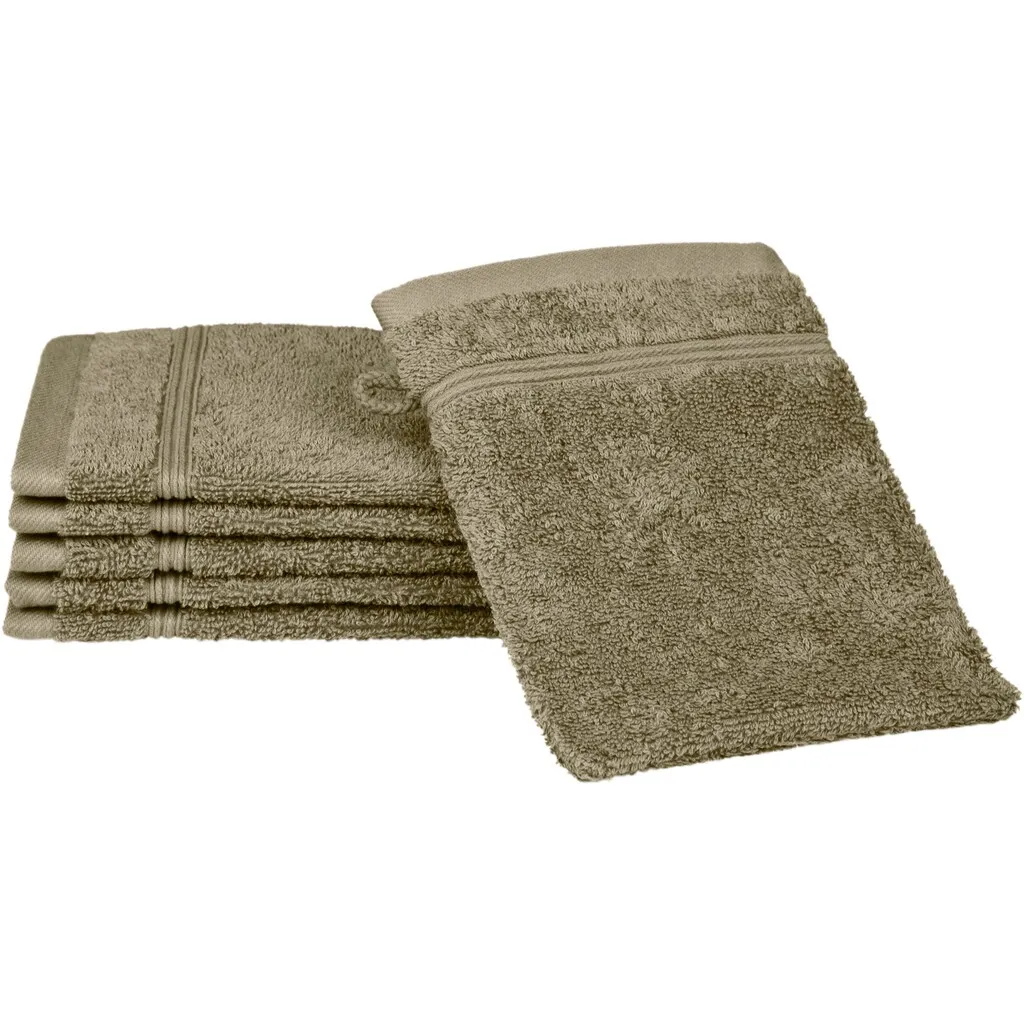 

Мочалка для умывания Rubin, 100% хлопок Ross, Mokka