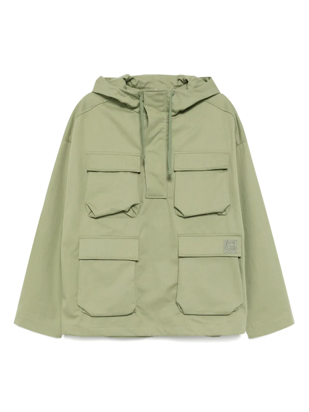 

Толстовка Popover Maison Kitsuné, зеленый
