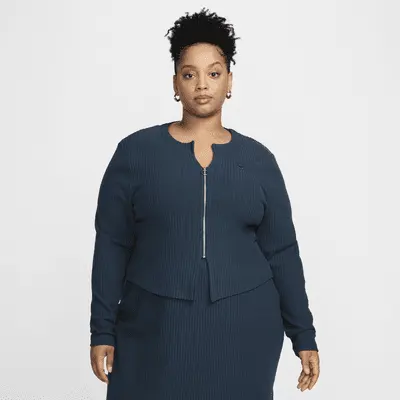 

Футболка Nike Sportswear Chill Rib, цвет Armory Navy/Armory Navy