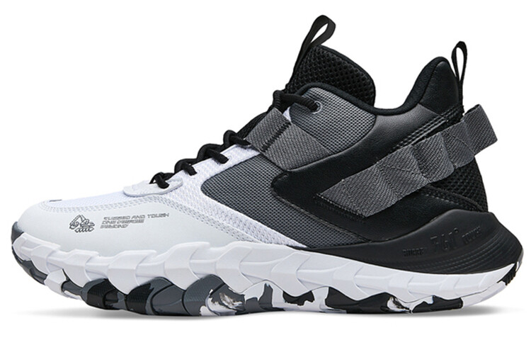 

Мужские кроссовки Lifestyle средней высоты, белый/черный 361°