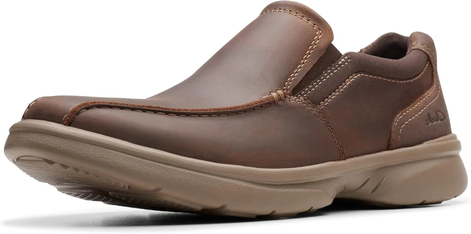 Мужские туфли Clarks Bradley Step, 2-Beeswax Leather.
