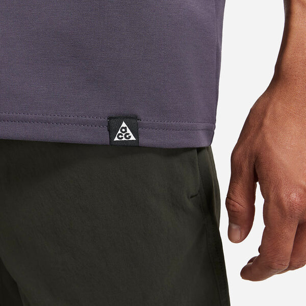 Футболка acg nature tee Nike, фиолетовый — фото 4