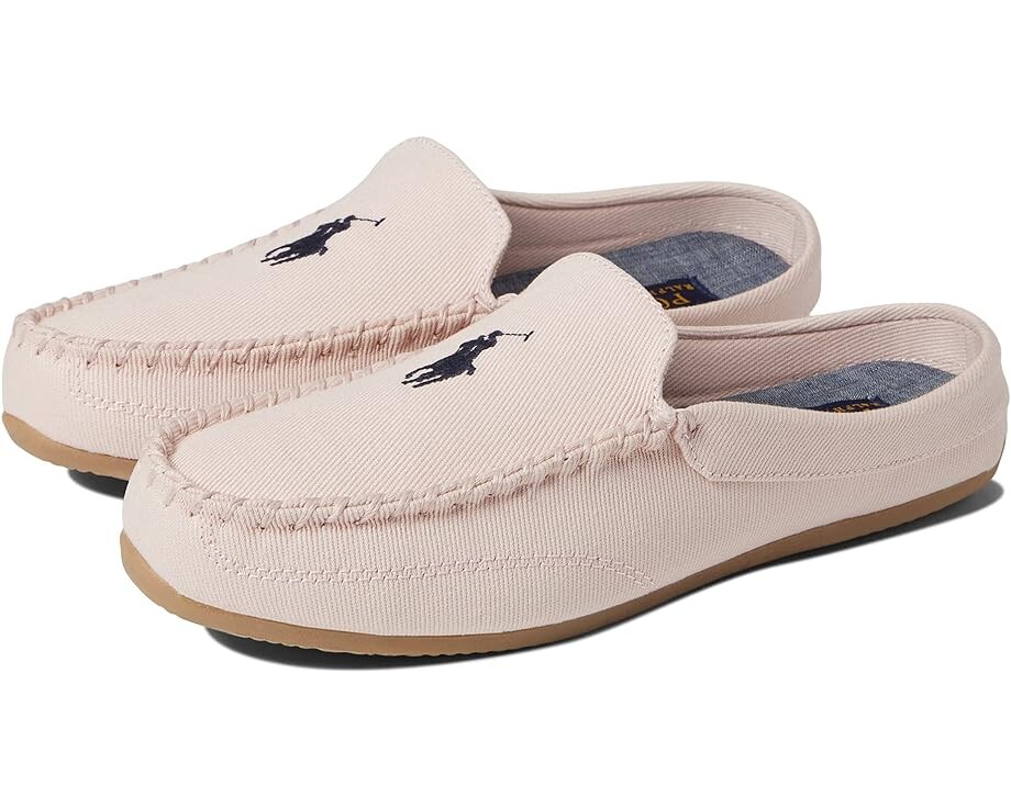 

Шлепанцы Polo Ralph Lauren Dallington Twill Mule Slipper, розовый