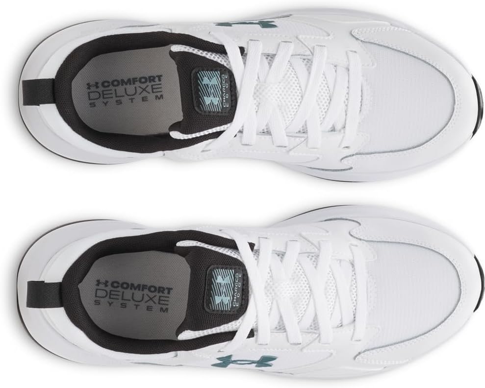 Under Armour мужские кроссовки Charged Edge, (109) White/Black/Jasper Blue — фото 4