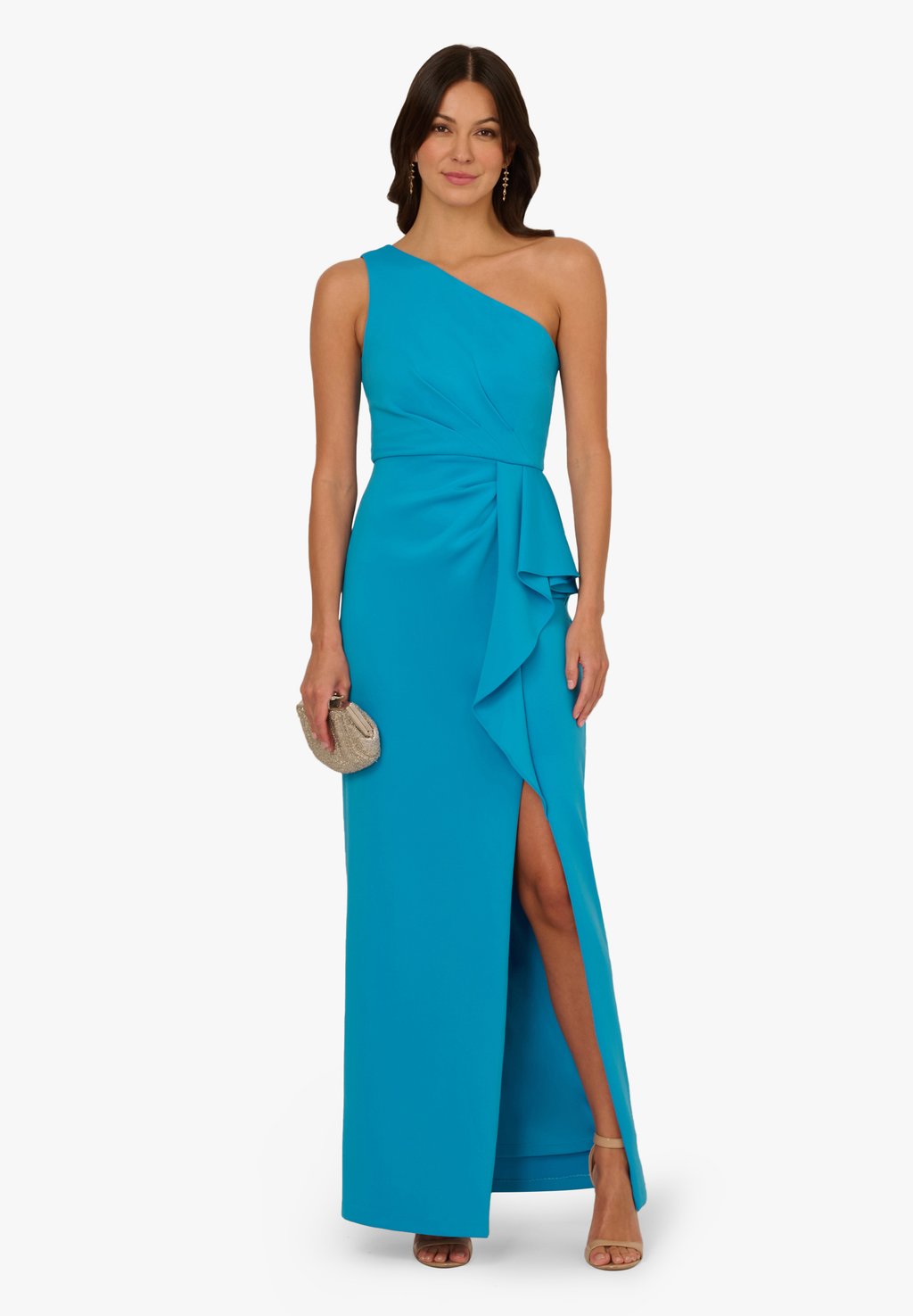

Платье ONE SHOULDER GOWN Adrianna Papell, синий