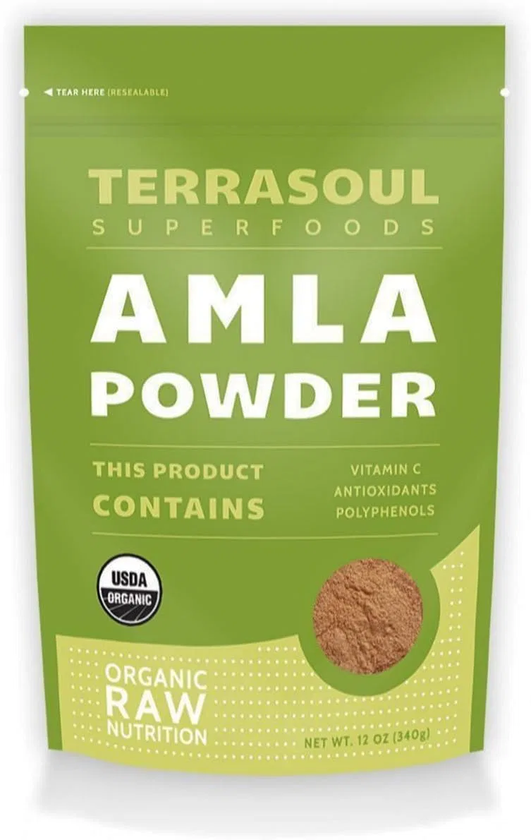 Пудра Амла Terrasoul Superfoods, 340 г