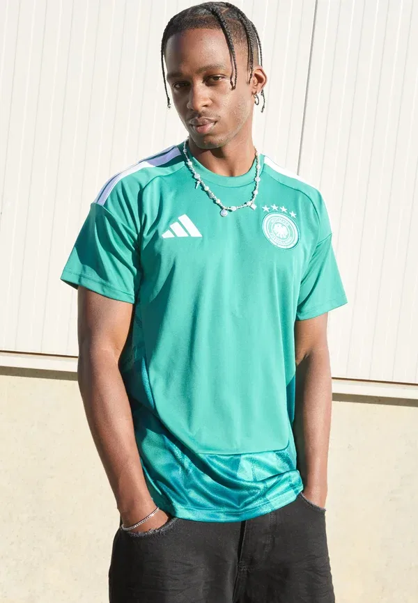 Футболка вратаря сборной Германии DFB 26 Home Adidas Performance, активный зеленый