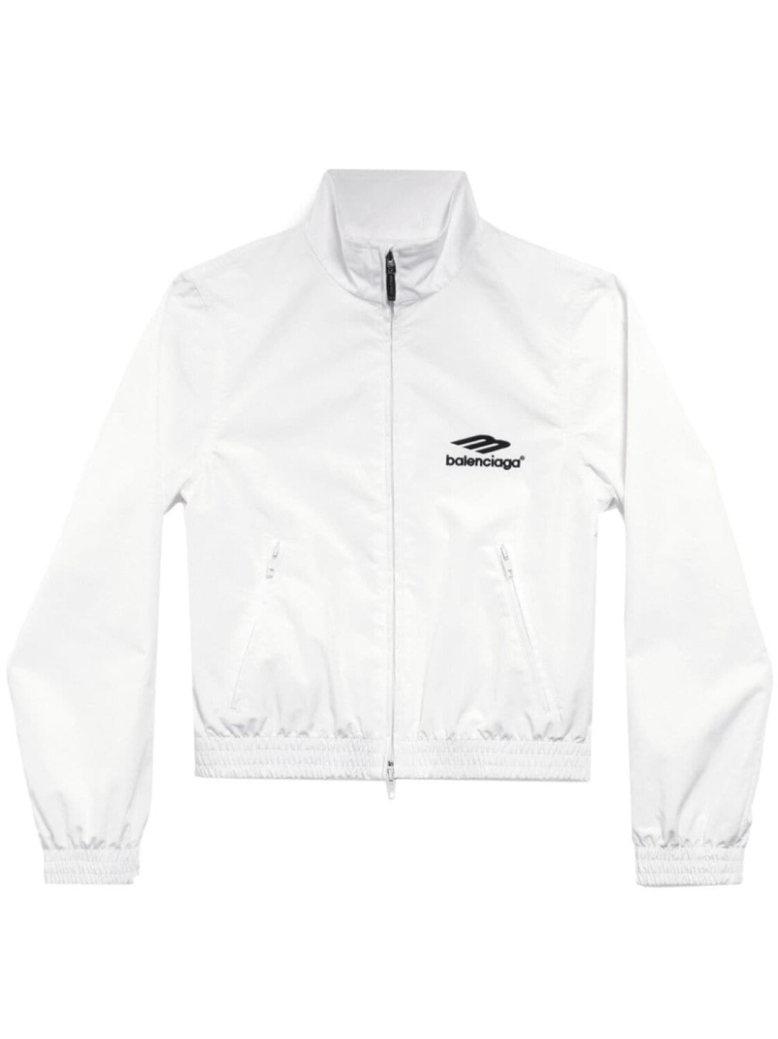 

Balenciaga спортивная куртка с логотипом, белый