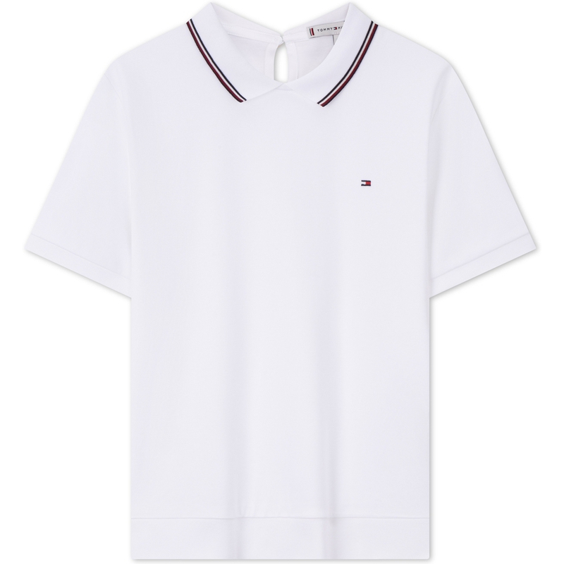 

Футболка поло женская Tommy Hilfiger, темно-синий DW5