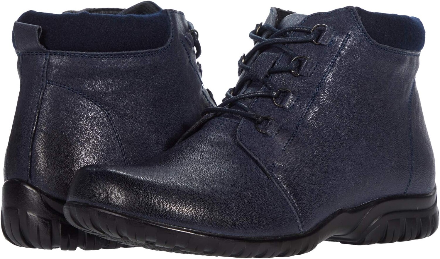 

Ботинки на шнуровке Delaney Propet, цвет Navy Leather