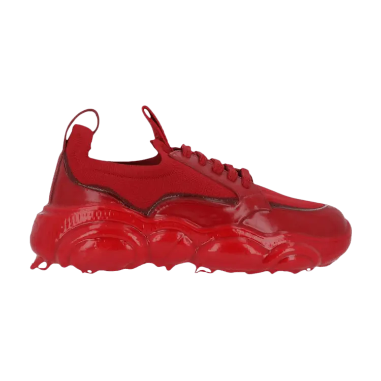 

Кроссовки Moschino Wmns Bubble Teddy Sole Sneaker Dipped Red, красный