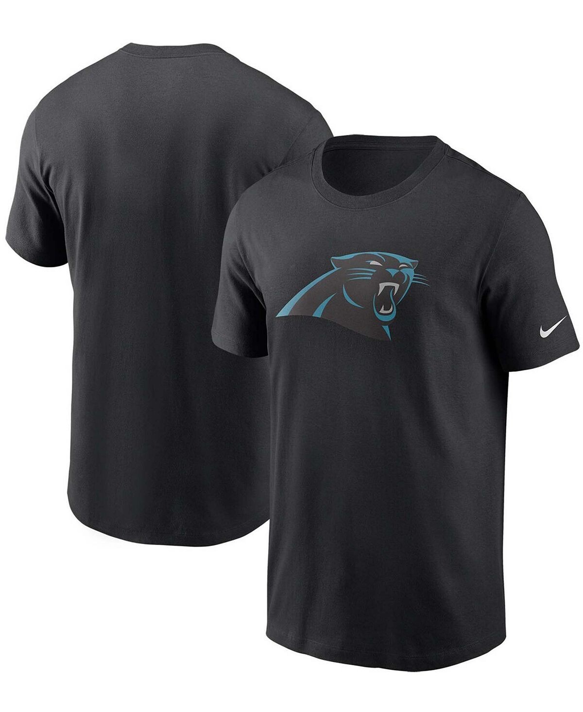 

Мужская черная футболка с логотипом Carolina Panthers Primary Nike, Черный, Мужская черная футболка с логотипом Carolina Panthers Primary Nike