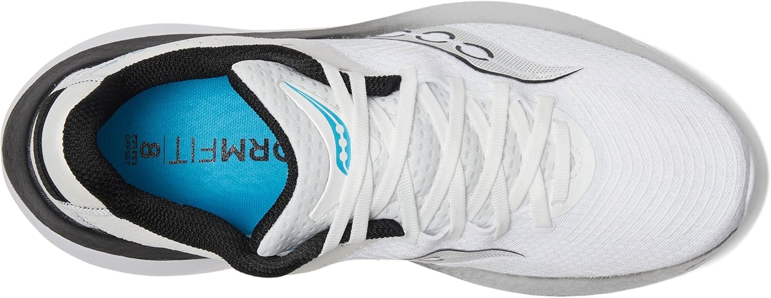 Мужские кроссовки Saucony Kinvara Pro, белый/черный — фото 2
