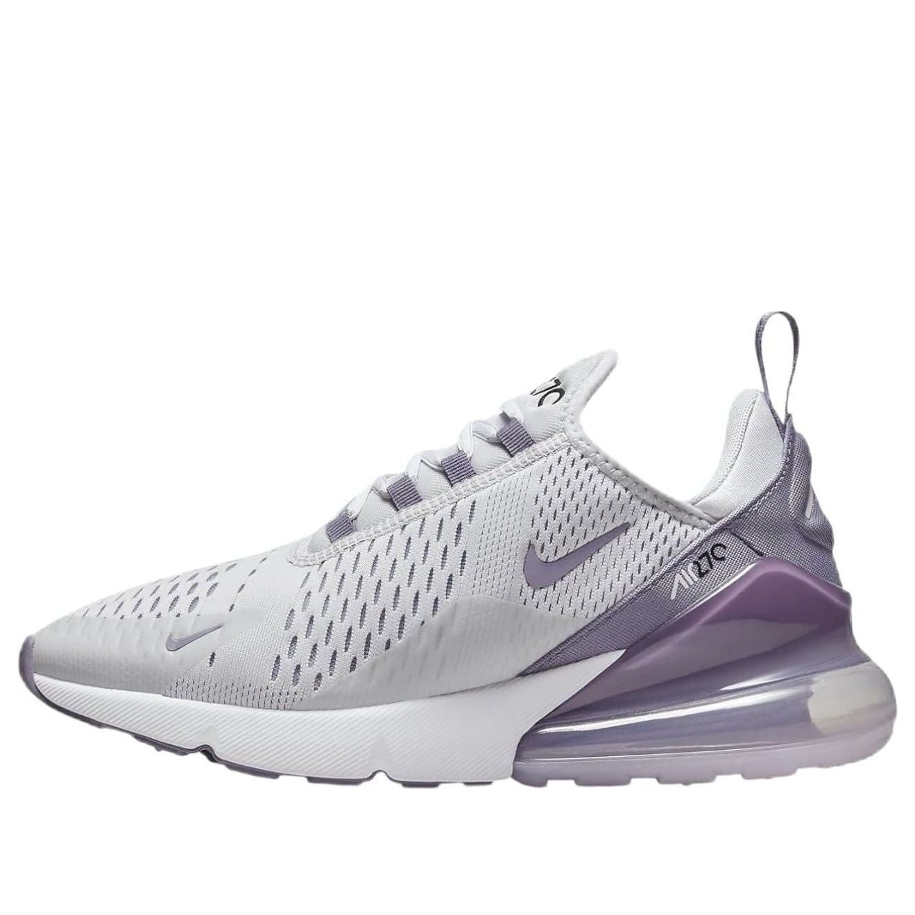 Кроссовки (WMNS) Nike Air Max 270 'Pure Platinum White Lilac Bloom'