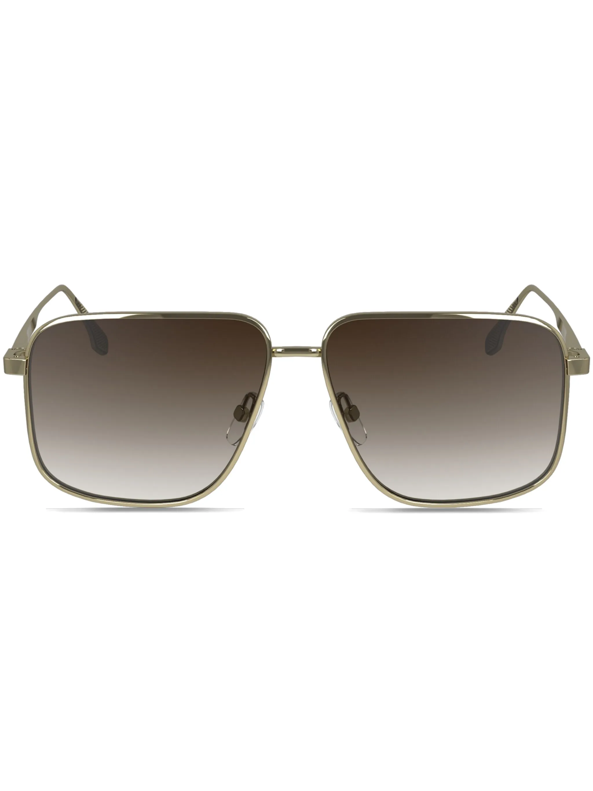 

Солнцезащитные очки в квадратной оправе Victoria Beckham Eyewear, золотистый