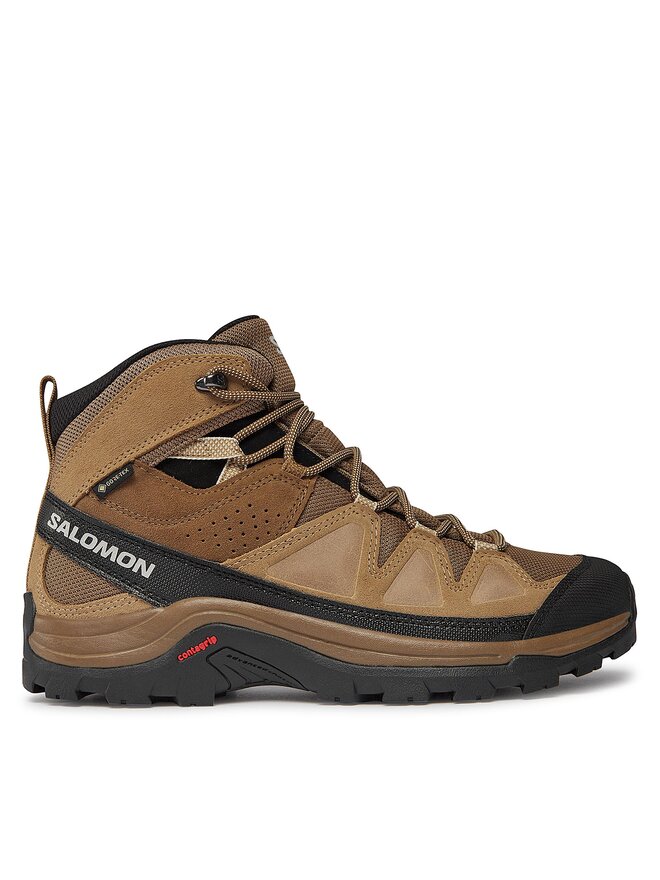 

Треккинговые кроссовки Quest Rove GORE-TEX L47181400 Salomon, коричневый