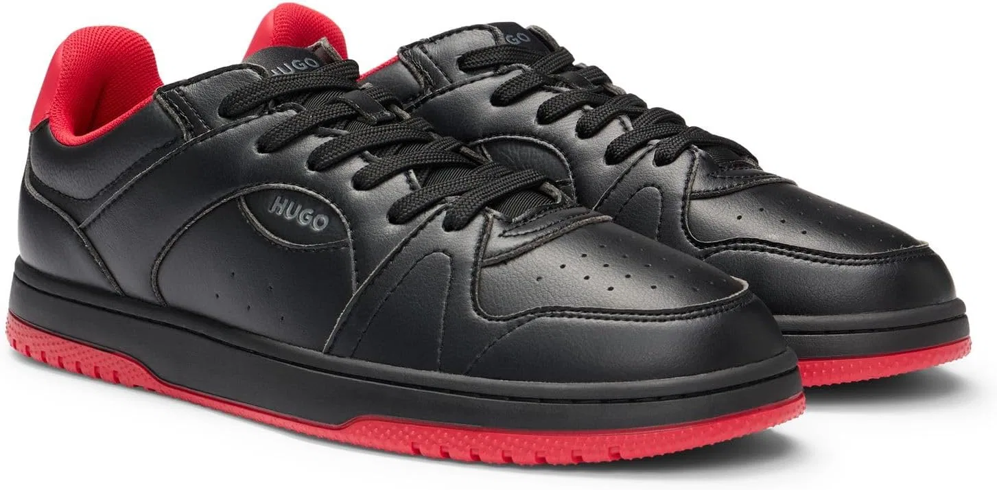 Кроссовки для тенниса Hugo Boss, Black — фото 4