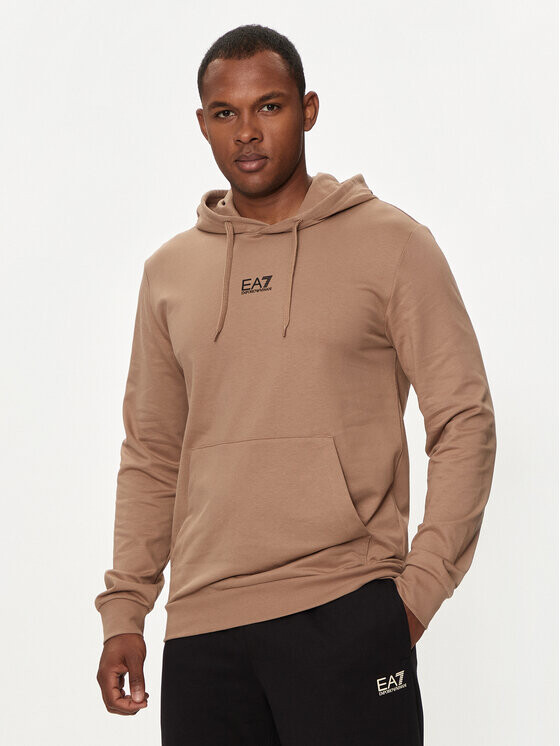 

Толстовка regular fit Ea7 Emporio Armani, бежевый
