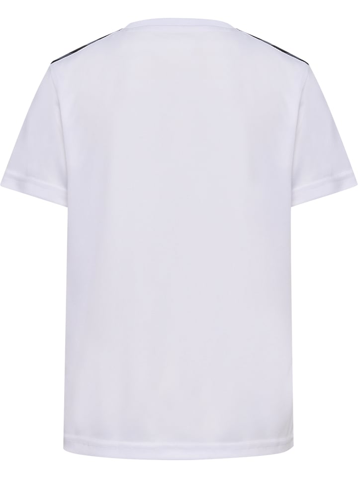 Футболка Hummel Hmlauthentic Football Kids в цвете БЕЛЫЙ/НАСТОЯЩИЙ КРАСНЫЙ Hummel — фото 2