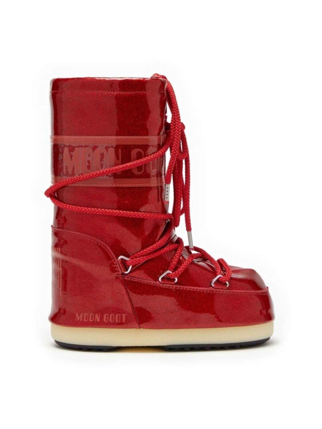 

Детские ботинки с логотипом Moon Boot Moon Boot Kids, красный