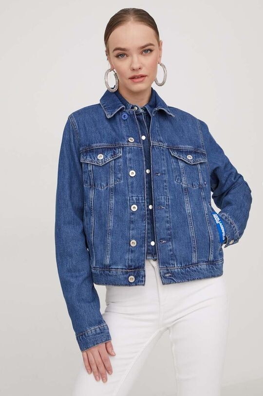 

Джинсовая куртка Karl Lagerfeld Jeans, синий