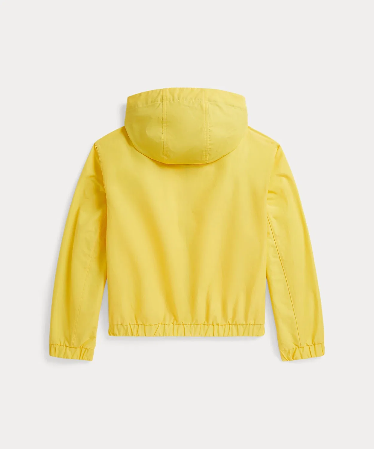 Куртка с капюшоном из смесового хлопка Ralph Lauren с вышивкой пони, жёлтая — фото 2