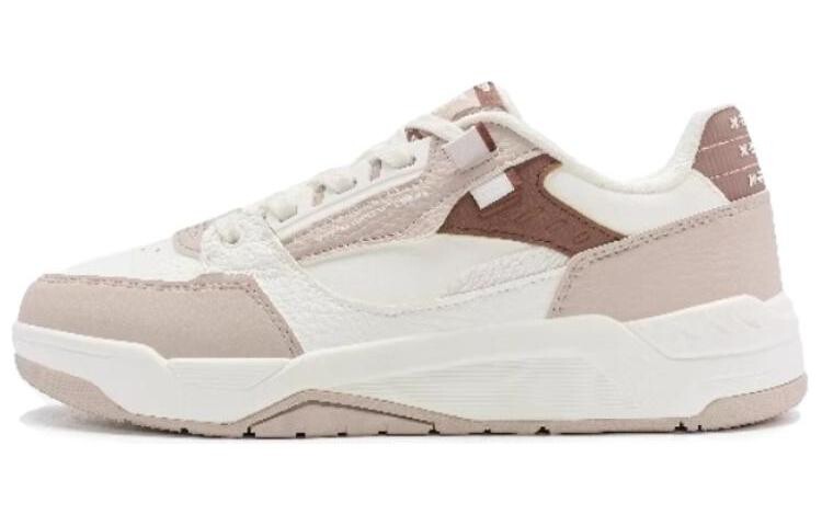 

Кроссовки XTEP Skateboarding Shoes Women's Low-top Brown/White, коричневый