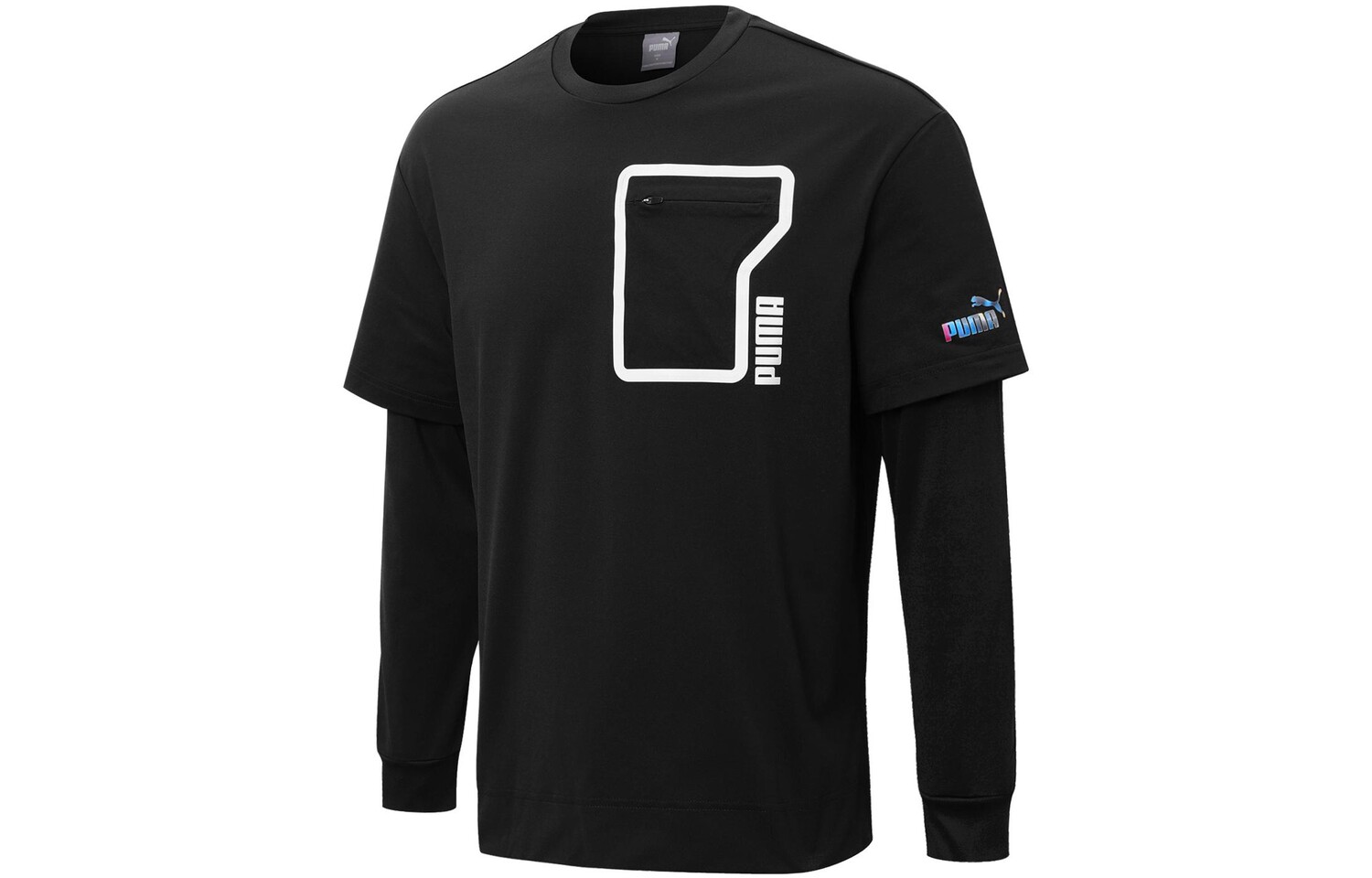 

Футболка унисекс Puma, цвет Black
