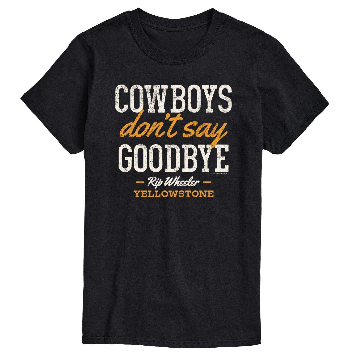 

Мужская футболка Yellowstone Don't Say Goodbye Licensed Character