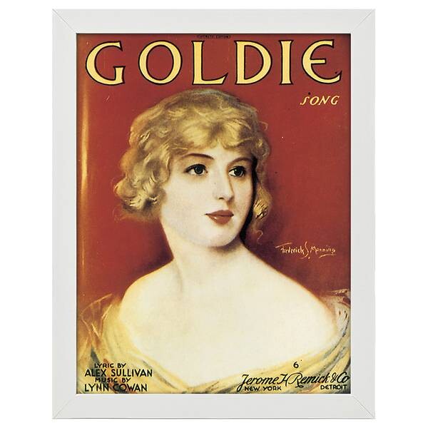 

Рамка для фотографий LegendArte Poster Goldie Song, белый