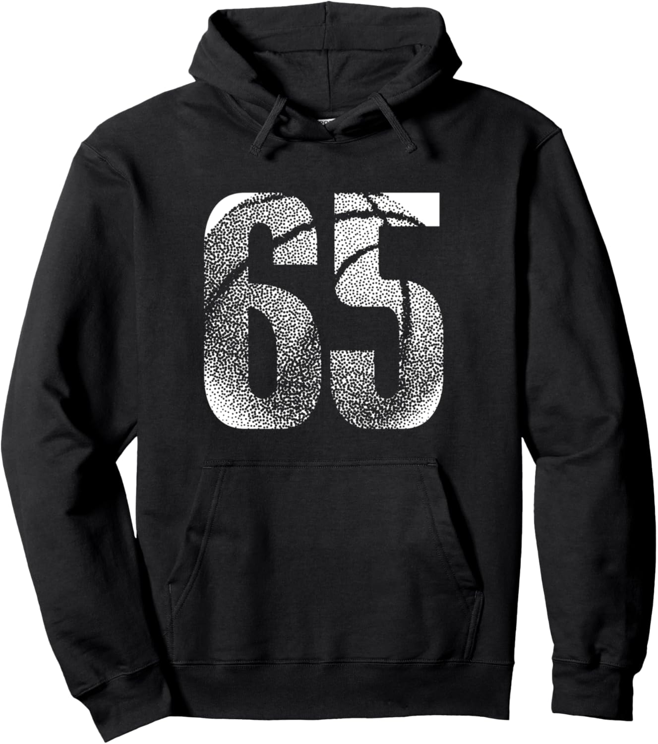 

Худи с надписью «65-летие баскетболиста» 65 Year Old Birthday Apparel Basketball Boy B-Day, черный