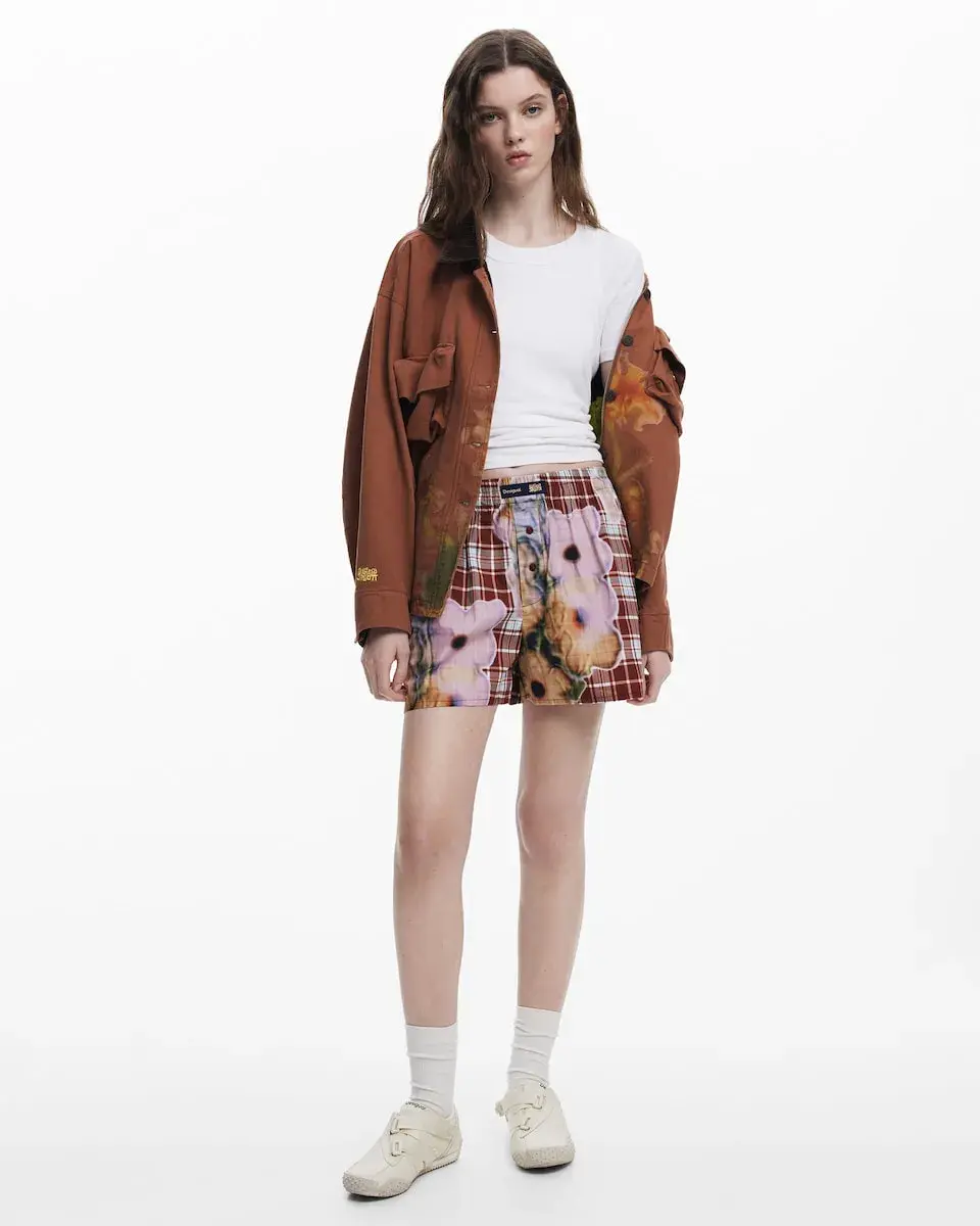 

Женские бермуды боксеры Collina Strada Desigual, многоцветный