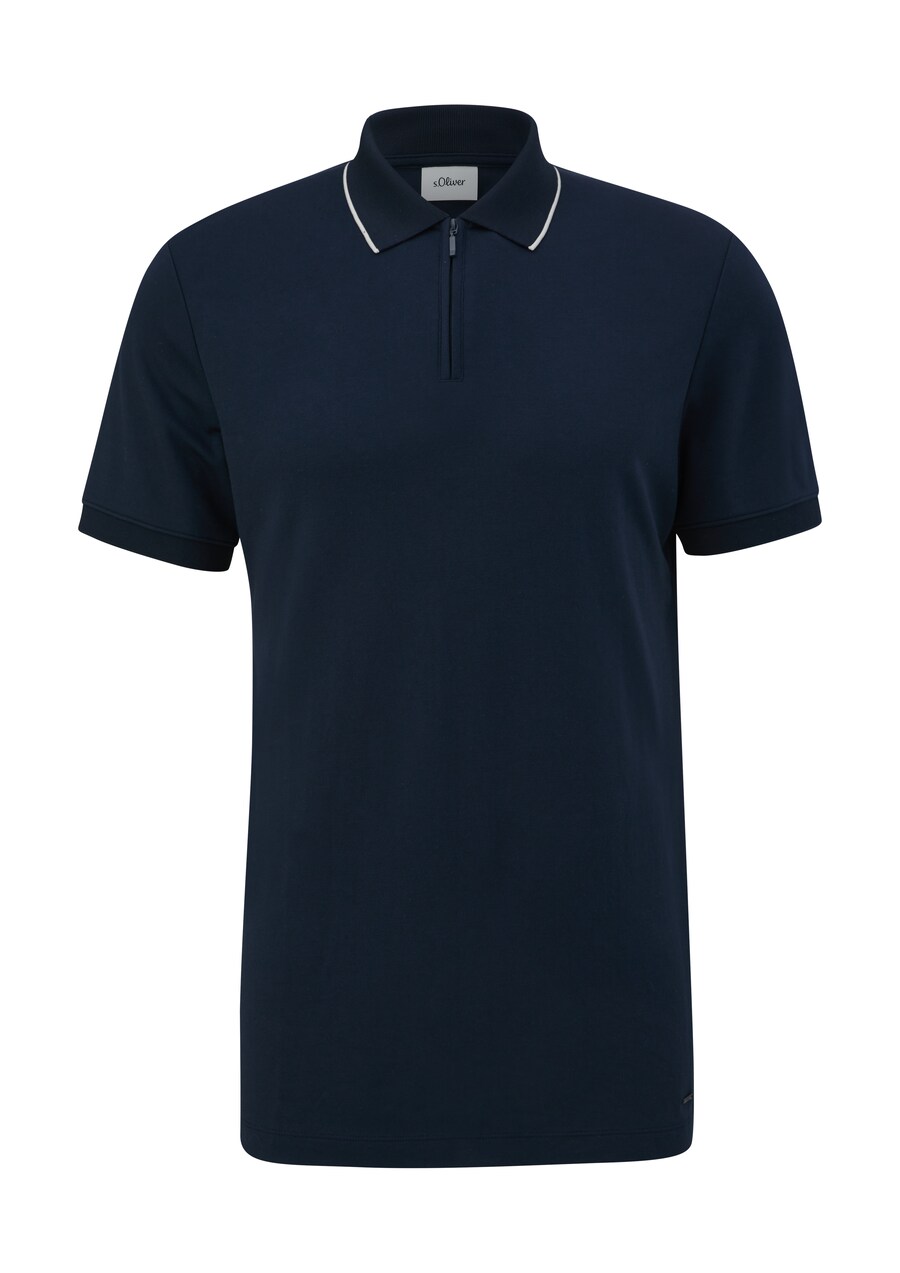 

Классическая футболка s.Oliver BLACK LABEL Shirt, темно-синий
