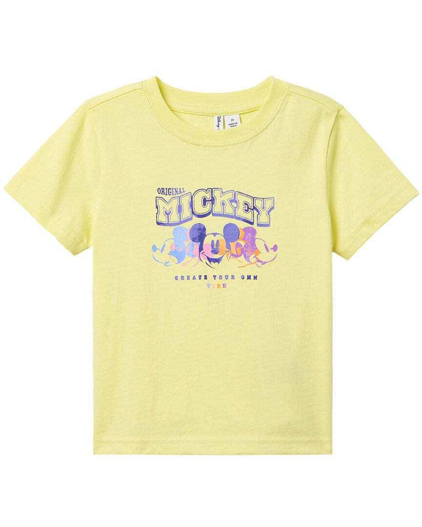 

Футболка с Микки Маусом от Джени и Джека Диснея Janie and Jack, желтый