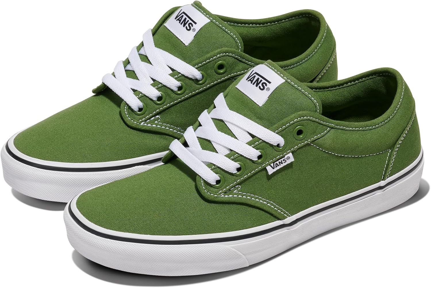Vans мужские кроссовки Vn000tuy1861, Canvas Twist Of Lime — фото 2