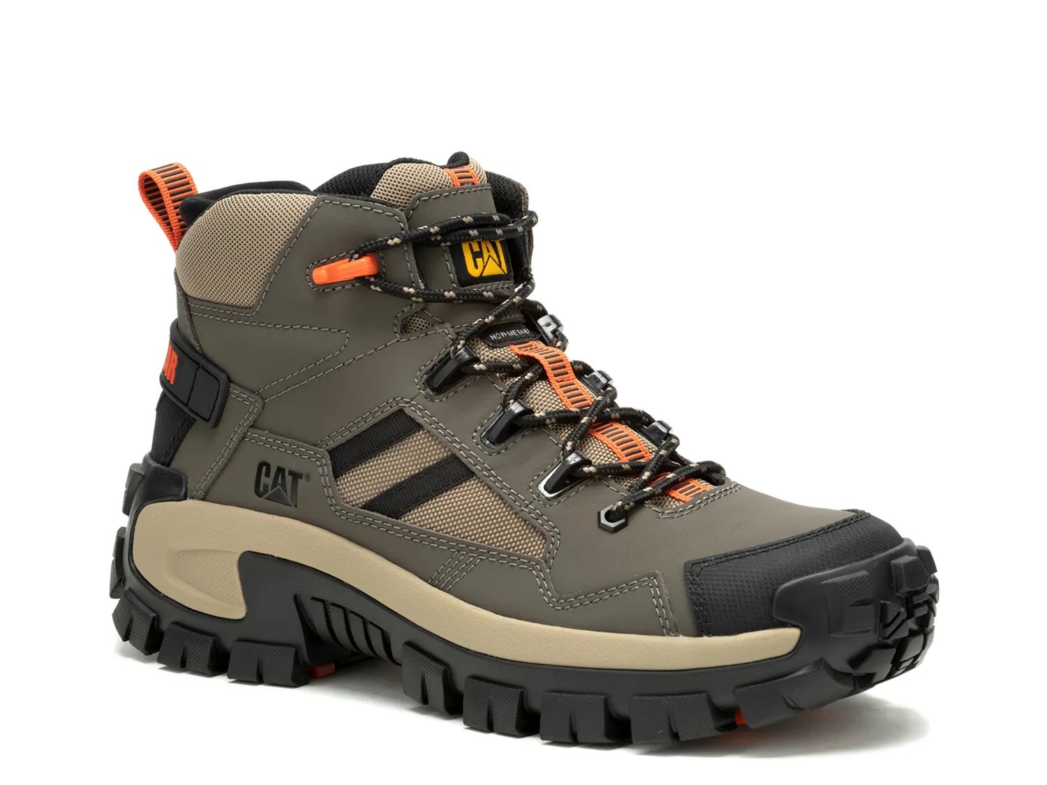 

Ботинки Caterpillar Invader Mid Vent Composite Toe Work Boot - Men's, темно-коричневый