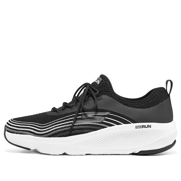 Кроссовки go run elevate 'black white' Skechers, черный