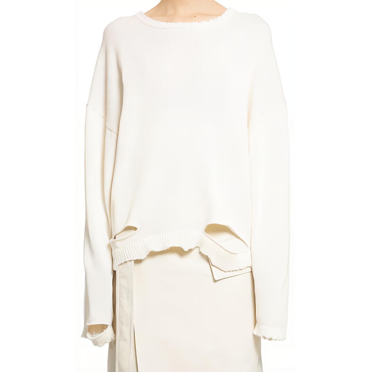 

Свитер женский айвори Helmut Lang, слоновая кость