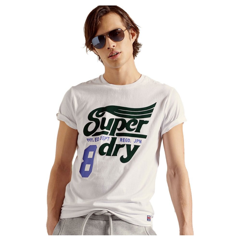 

Футболка Superdry Collegiate Graphic 185, белый