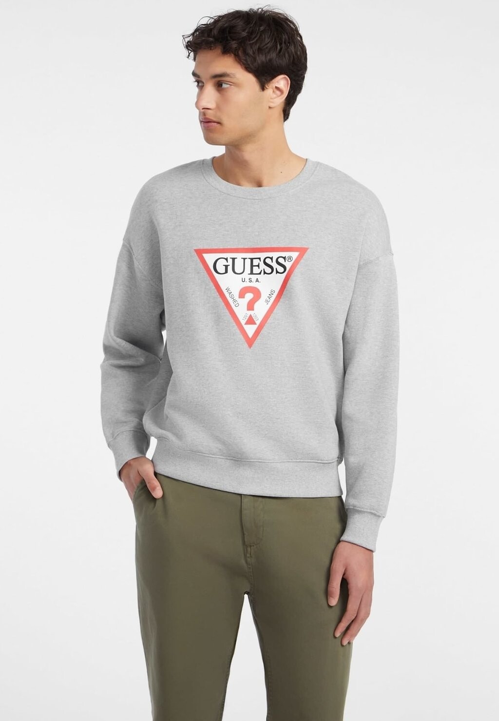 

Спортивный свитер ICONIC Guess Jeans, серый
