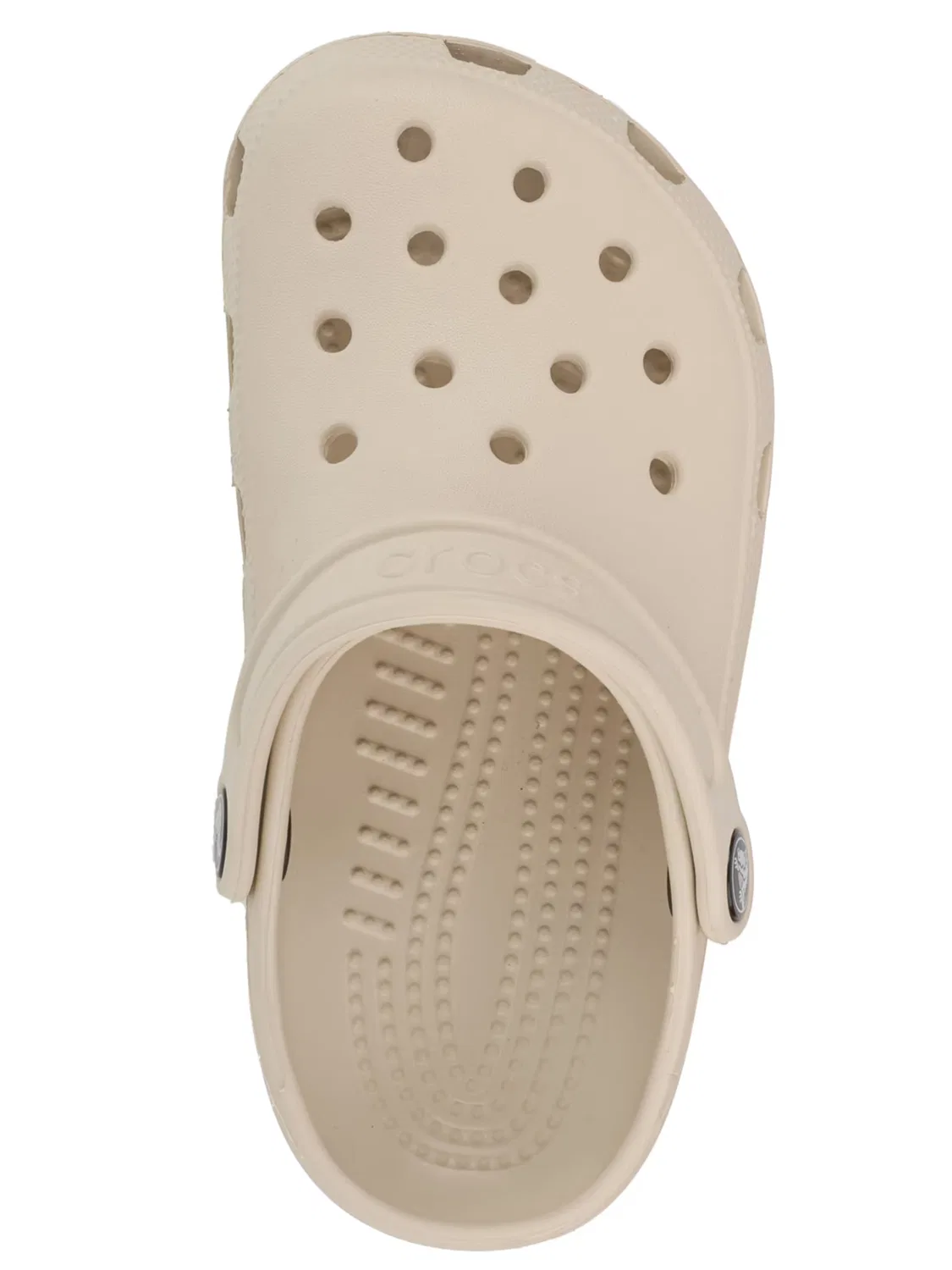 Сандалии Crocs Classic Clog Kids светло-бежевого цвета — фото 4