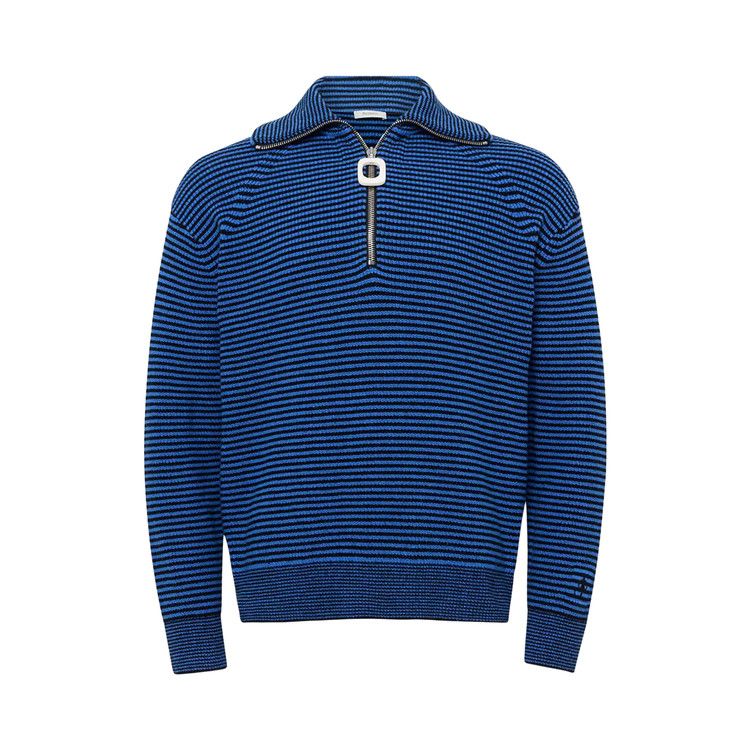 

Толстовка JW Anderson Half Zip Jumper, Blue/Black