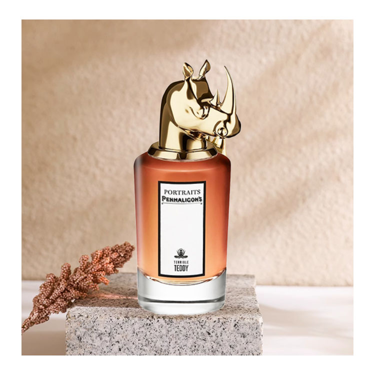 Парфюмерная вода panhailigen beast clan rhinoceros мужская с кожаным аккордом 75ml PENHALIGON'S — фото 4
