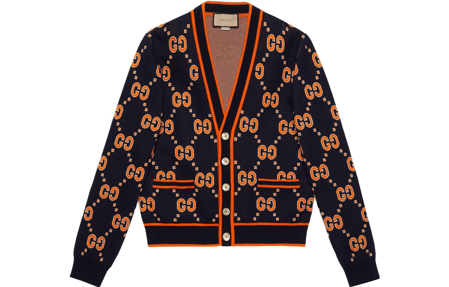 

Свитер мужской оранжевый Gucci, оранжевый