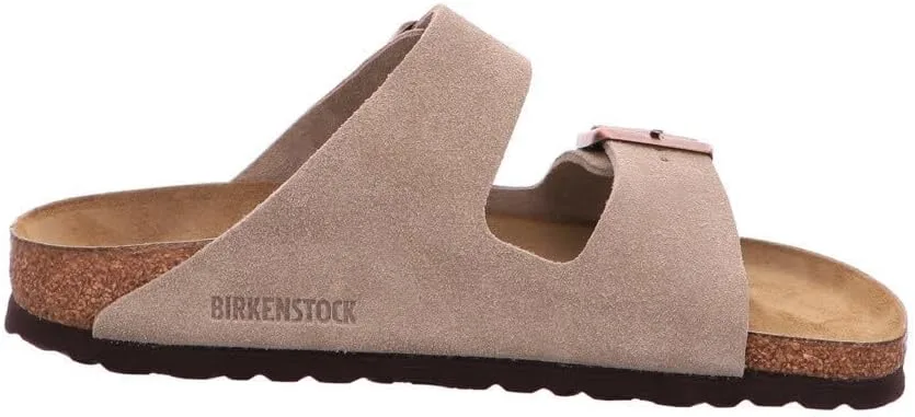 Birkenstock 51061 Взрослый Аризона, унисекс, сабо туфли-лодочки Birko-Flor (обычные), коричневый — фото 4