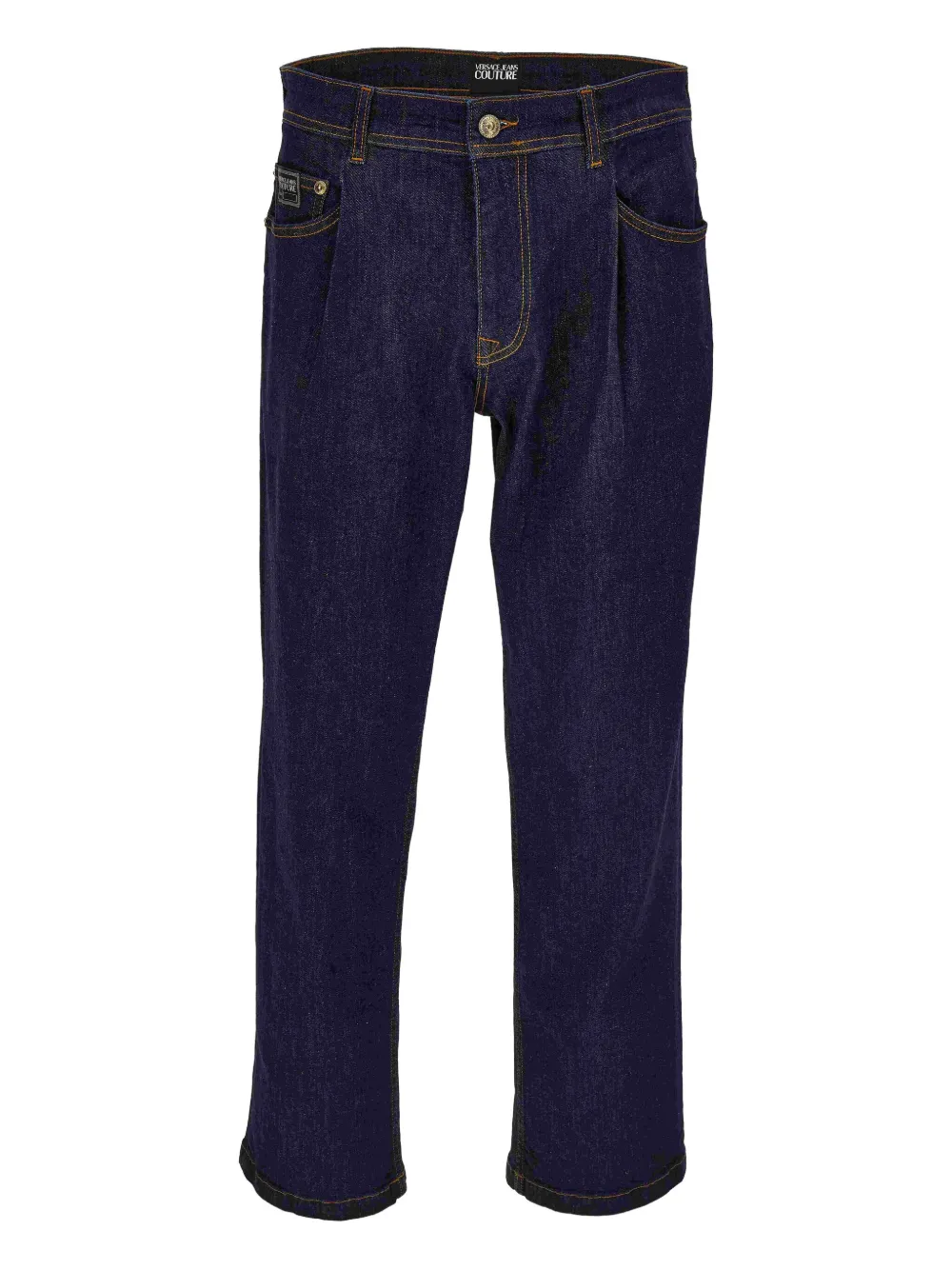 

Джинсы со складками Versace Jeans Couture, синий
