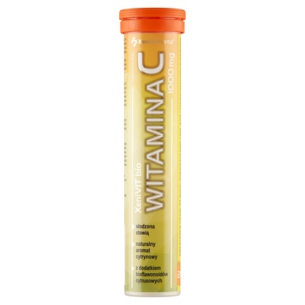 

Шипучие таблетки с витамином С - Advanced Immune Support, 20 шт Xenivit