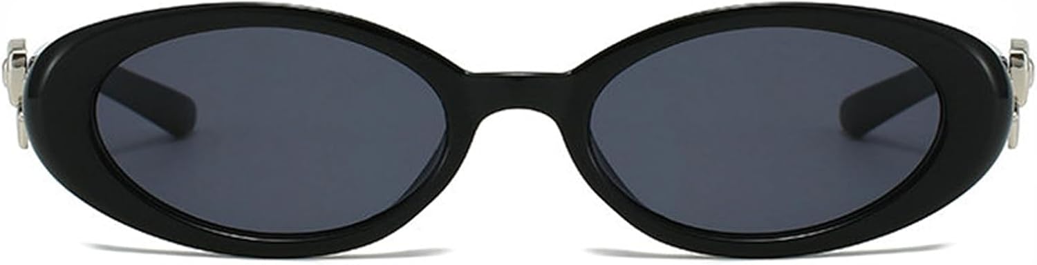 

Солнцезащитные очки Willochra Retro Oval bow для женщин, модные, в маленькой овальной оправе, дизайнерские, для активного отдыха, с защитой от УФ-излучения UV400, модель F27, Black