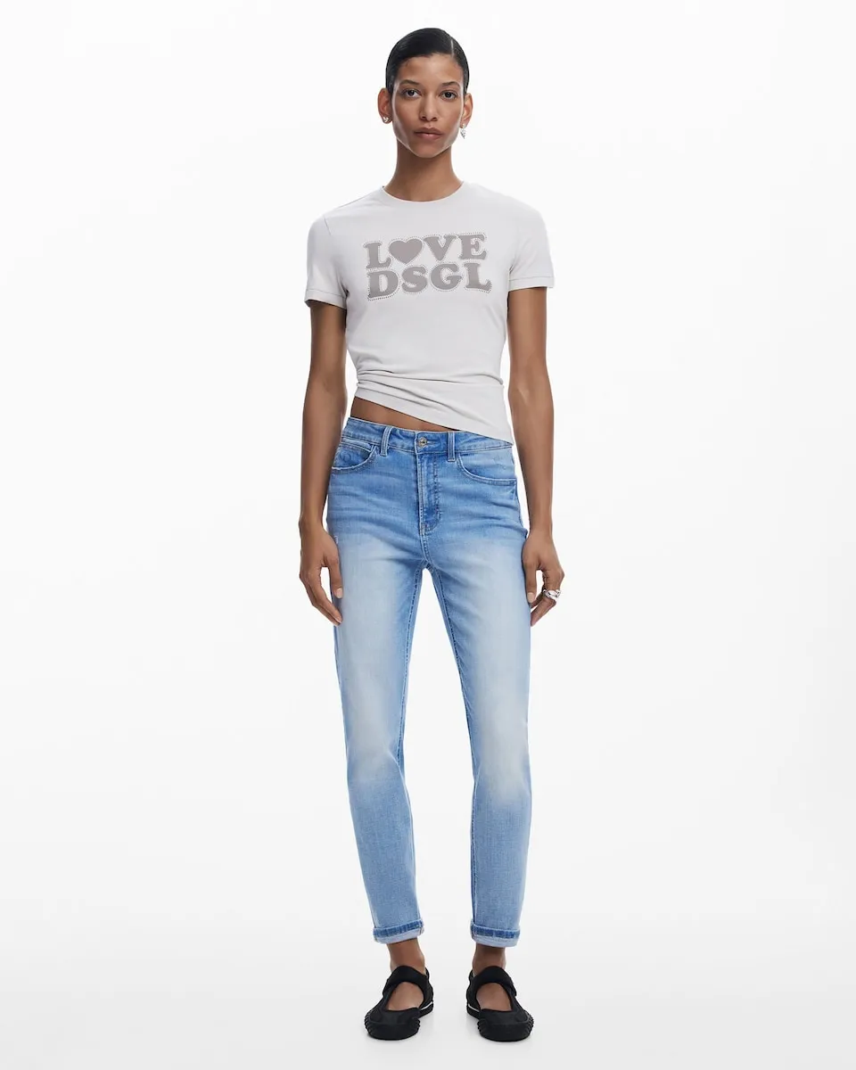 

Женские обычные базовые джинсы Desigual, синий